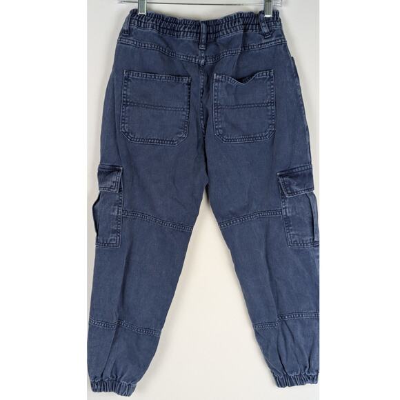 We the Free pants Navy sz S Jogger cargo jeans style W 27-30", inseam 24.5"GUC - Picture 8 of 8